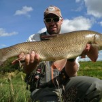 A staggering barbel of over 11lbs for Martin Smith