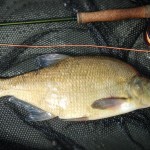 A nice river bream for Nick Thomas.