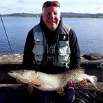 17lbs 8oz reservoir pike for Trevor Gunning- who lost a bigger one on the same day!